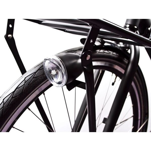 SPANNINGA Lampka przednia TRENDO XDO po dynamo czarna (SNG-H044330)