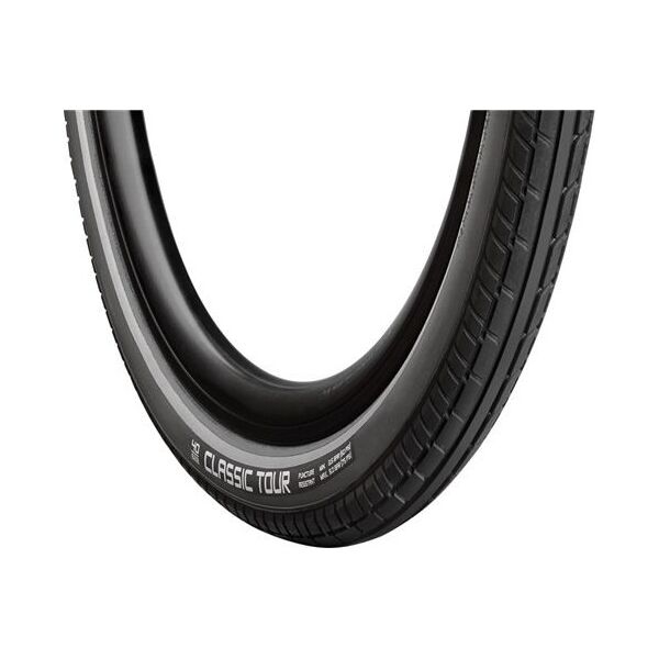 Vredestein Opona trekking CLASSIC TOUR 28x1.50 (40-622) drut wkładka antyprzebiciowa refleks czarno-szara