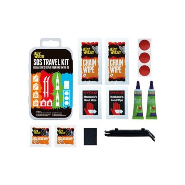 Weldtite Zestaw czyszcząco-naprawczy dirtwash sos travel kit (WLD-01040)