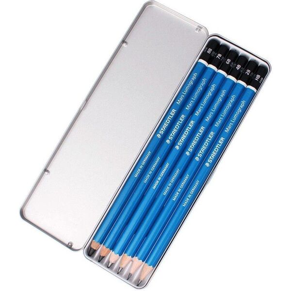 Staedtler OĹ‚Ăłwki szkicowe Lumograph 8B-HB