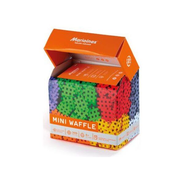 Marioinex Klocki Waffle mini 300 szt. w pudełku