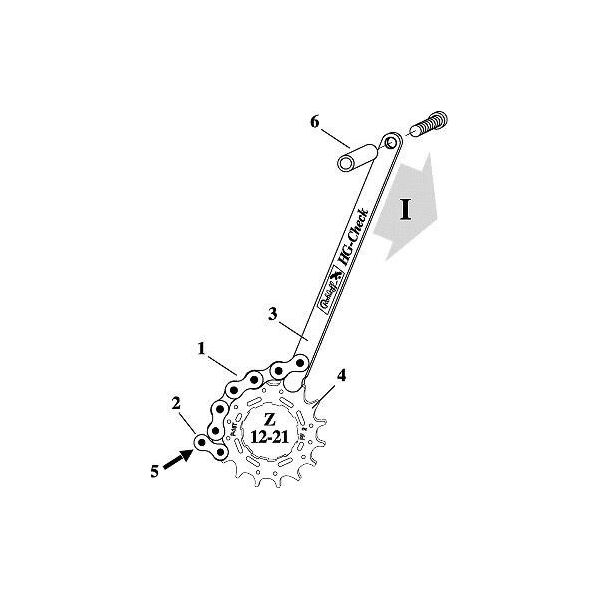 OkBaby Miernik zużycia kasety ROHLOFF HG-IG CHECK (ROL-3100)