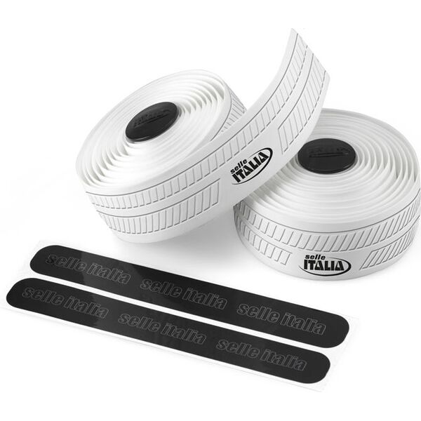 Selle Italia Owijka Na Kierownicę CONTROLLO gr 2.5 mm Żelowa Biała (SIT-0000000000E22)