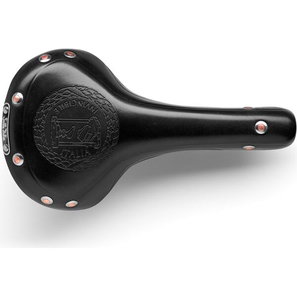 Selle Italia Siodło MITTICA Skórzane Czarne 580g (SIT-082A2010EA001)