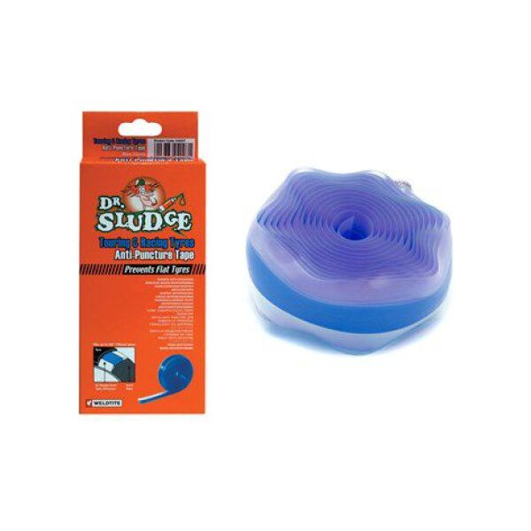 Weldtite Taśma antyprzebiciowa DR SLUDGE ANTI PUNCTURE TAPE SZOSA 28" 22mm niebieska (WLD-4007)