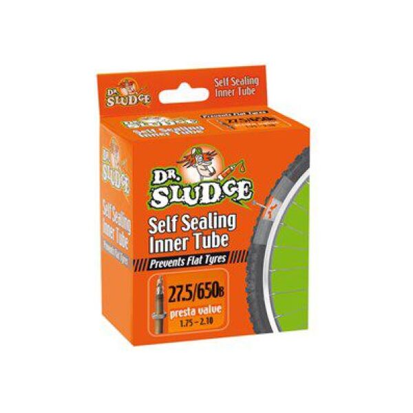 Weldtite Dętka z płynem antyprzebiciowym DR SLUDGE PUNCTURE PROTECTION INNER TUBE 27.5"/650B x 1.75-2.10 presta (WLD-04026)