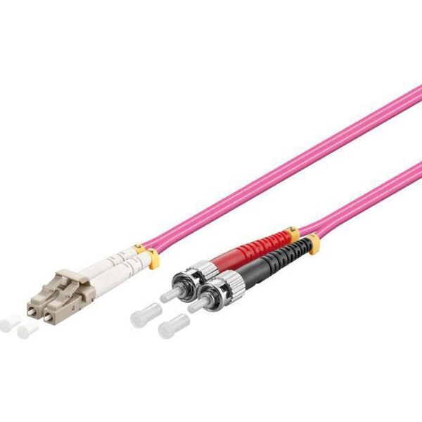 MicroConnect Patchcord LC/UPC - ST/UPC MM 50/125 OM4 5m (FIB412005-4)