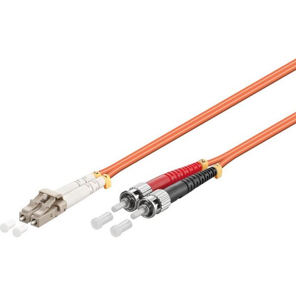 MicroConnect Patchcord światłowodowy LC/UPC - ST/UPC, 62.5/125, OM1, 10m (FIB410010)