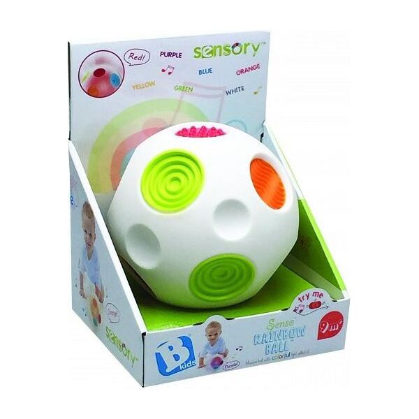 B-Kids Sensoryczna tęczowa piłka (GXP-591826)