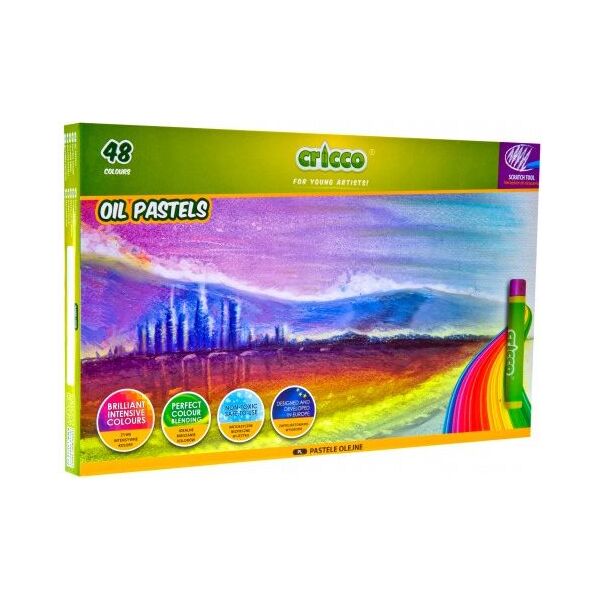 Cricco Pastele olejne 48 kolorĂłw