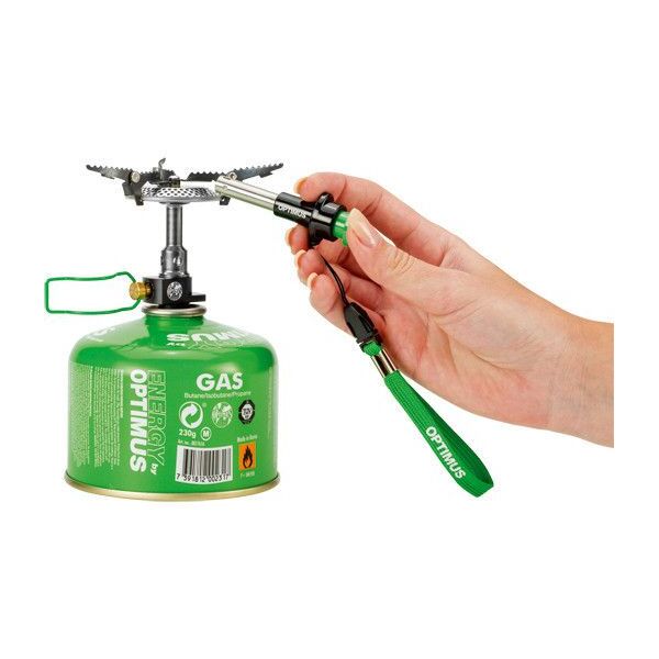 Optimus Palnik Crux Lite Piezo zielony (8018914)