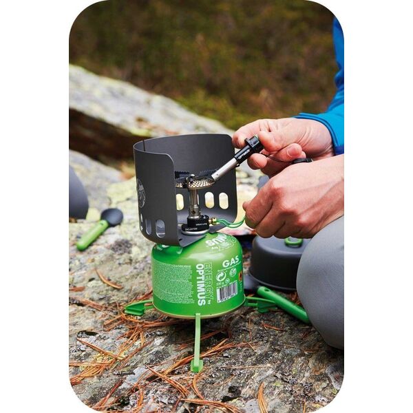 Optimus Palnik Crux Lite Piezo zielony (8018914)