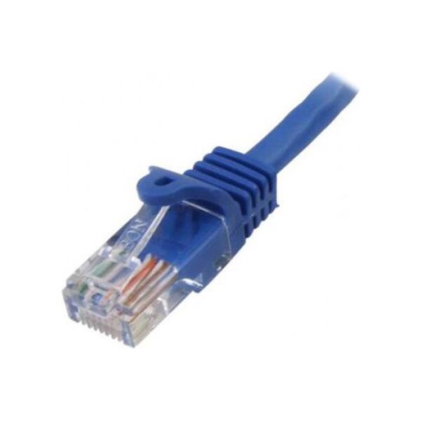 StarTech RJ-45/RJ-45, kat. 5e, U/UTP, 10m, niebieski (45PAT10MBL)