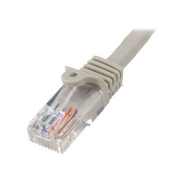 StarTech RJ-45/RJ-45, kat. 5e, U/UTP, 10m, szary (45PAT10MGR)