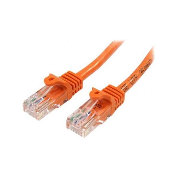 StarTech RJ-45/RJ-45, kat. 5e, U/UTP, 7m, pomarańczowy (45PAT7MOR)
