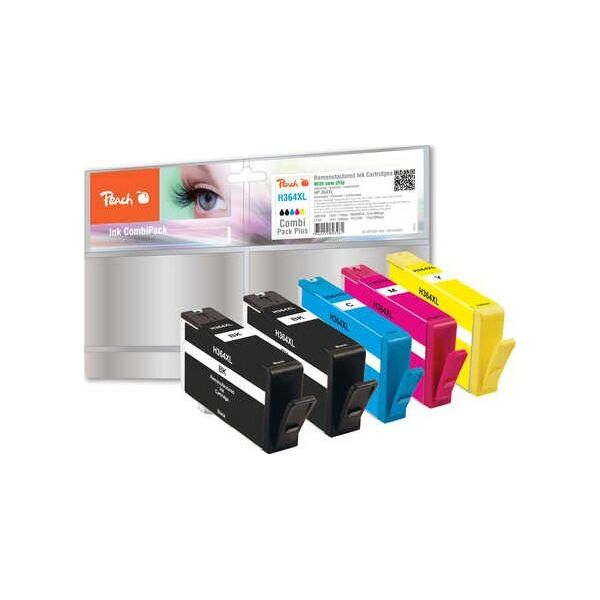 Tusz Peach Patrone Peach HP 364XL 2xbk MultiPackPlus Retail Comp. - PI300-405