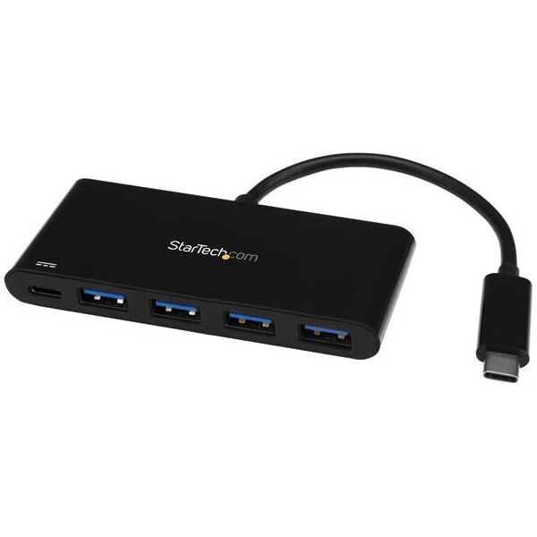 HUB USB StarTech 1x USB-C  + 4x USB-A 3.0 (HB30C4AFPD)