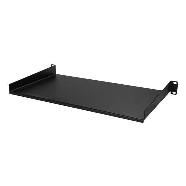 StarTech Półka 10" 1U Czarna (CABSHELF1U10)