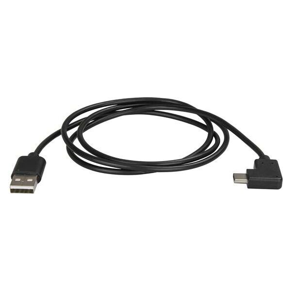 Kabel USB StarTech USB-A - USB-C 1 m Czarny (USB2AC1MR)