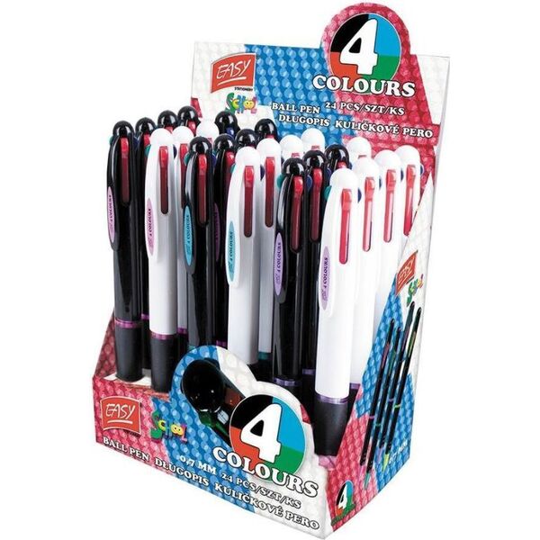 Easy Długopis czterokolorowy 24szt (233724)
