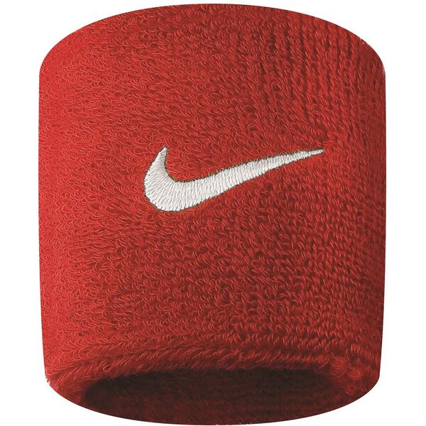 Nike Opaska Na Nadgarstek Swoosh Wristbands Varsity Red/white