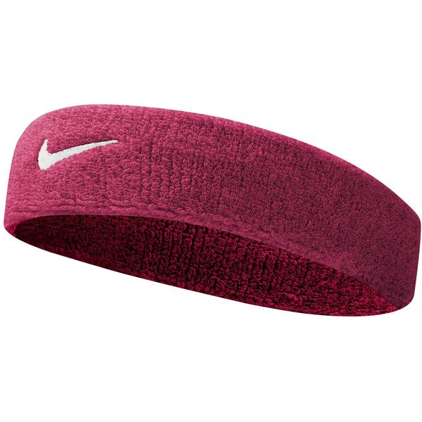 Nike Opaska Swoosh Headband Vivid Pink/white