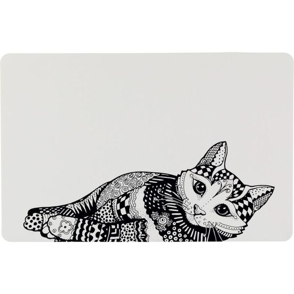 Trixie PODKŁADKA POD MISKI 44x28cm ZENTANGLE