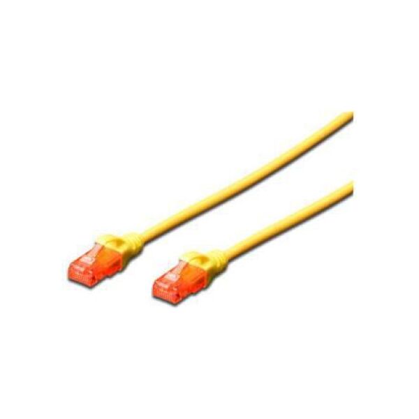 Digitus Patchcord U-UTP, Cat6, LSZH, 2m, żółty (DK-1617-020/Y)