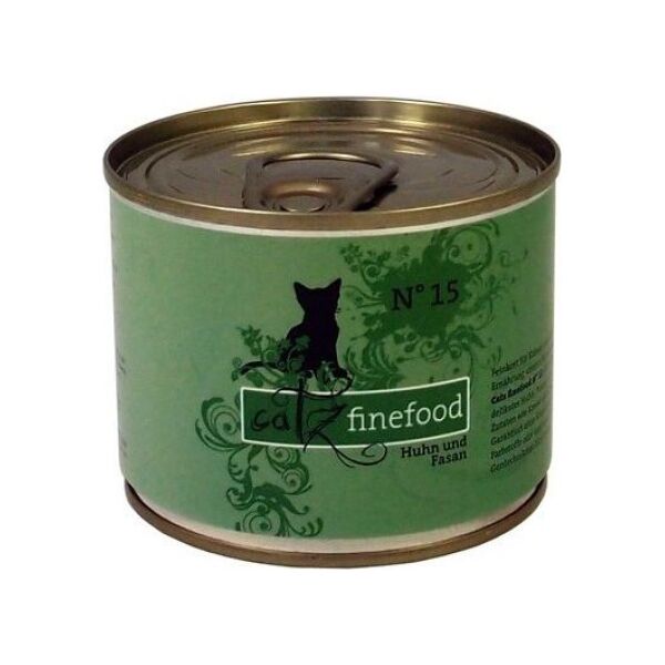 Catz Finefood N.15 Kurczak i Bażant puszka 200g