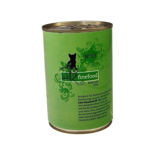 Catz Finefood N.23 Wołowina i Kaczka puszka 400g