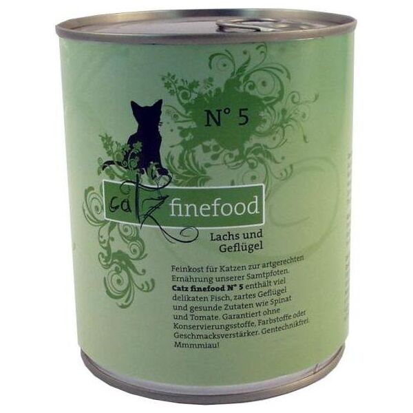 Catz Finefood N.05 Łosoś puszka 800g