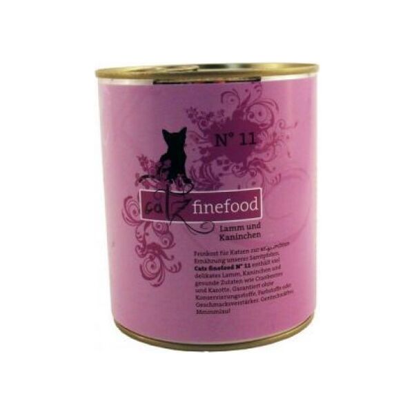 Catz Finefood N.11 Jagnięcina i Królik puszka 800g