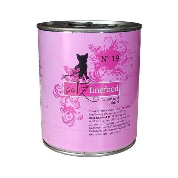 Catz Finefood N.19 Jagnięcina i Bawół puszka 800g