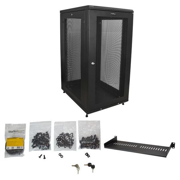 Szafa StarTech Stojąca 19" 24U (RK2433BKM)