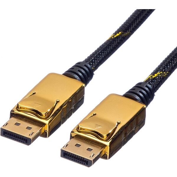 Kabel Roline DisplayPort - DisplayPort 10m złoty (11.04.5649)