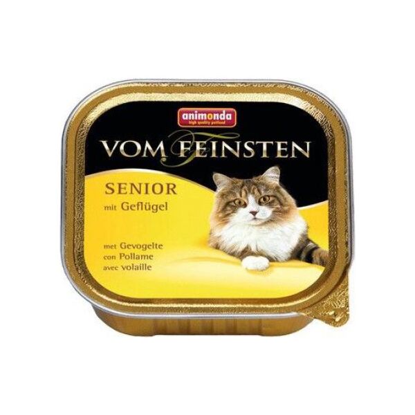 Animonda vom Feinsten Senior z Drobiem tacka 100g