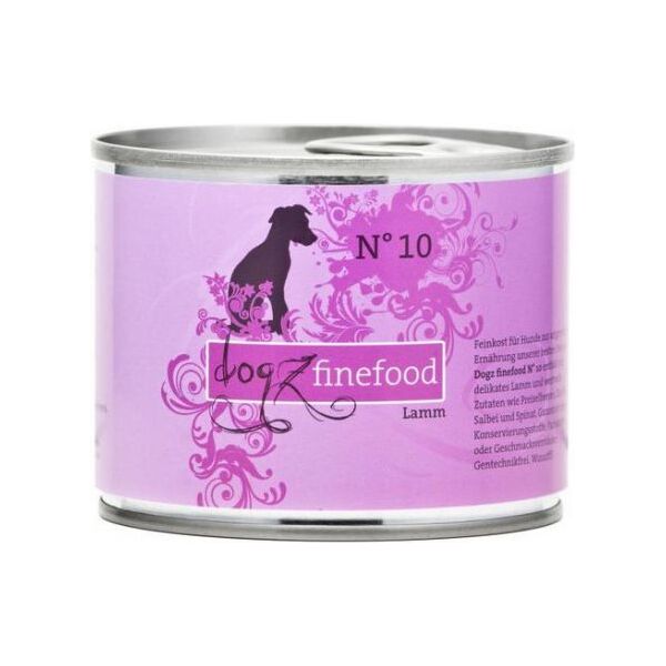 Dogz Finefood N.10 Jagnięcina puszka 200g