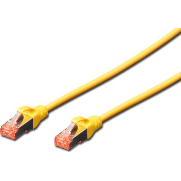 Digitus RJ-45/RJ-45, kat.6, S/FTP, żółty, 10m (DK-1644-100/Y)