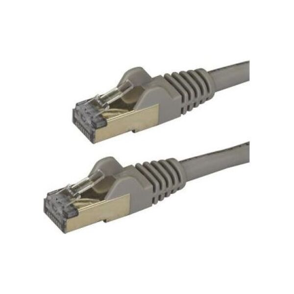 StarTech Patchcord CAT6A, STP, 3m, szary (6ASPAT3MGR)