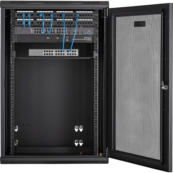 Szafa StarTech Wisząca 19" 18U (RK1820WALHM)