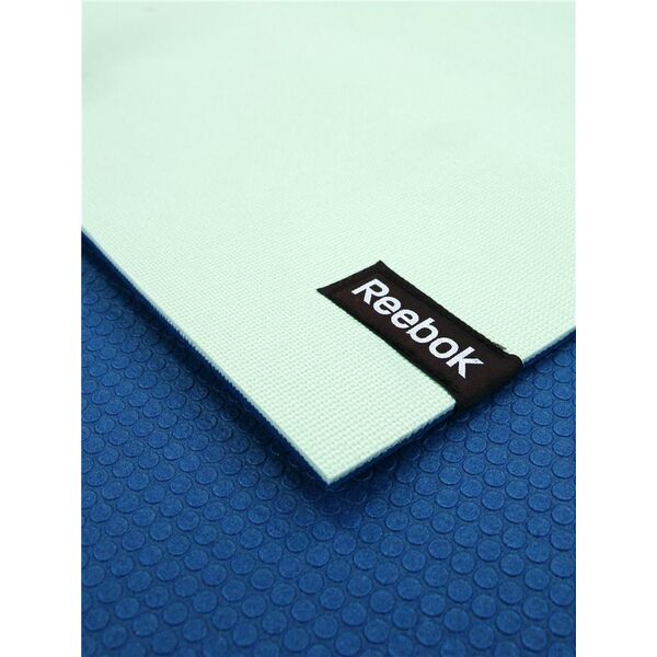 Reebok Mata do jogi RAYG-11060BLGN 173 cm x 61 cm x 0.6 cm niebieska