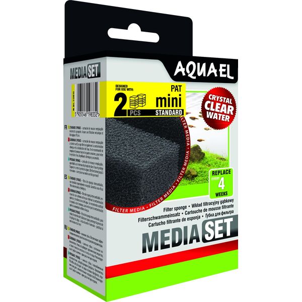 Aquael Wkład gąbkowy do filtra Pat - Mini 2szt. (113915)