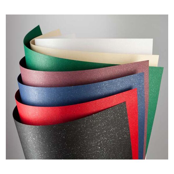Argo Papier ozdobny Galeria Papieru mika metaliczny A4 kremowy 240g 20 ark