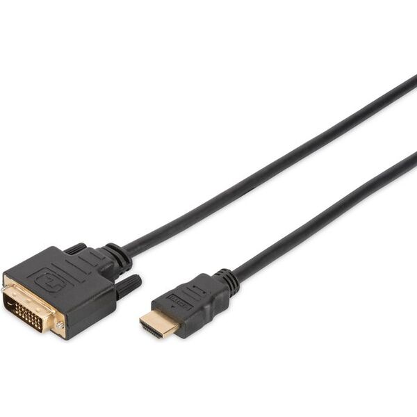 Kabel Digitus HDMI - DVI-D 2m czarny (DB-330300-020-S)