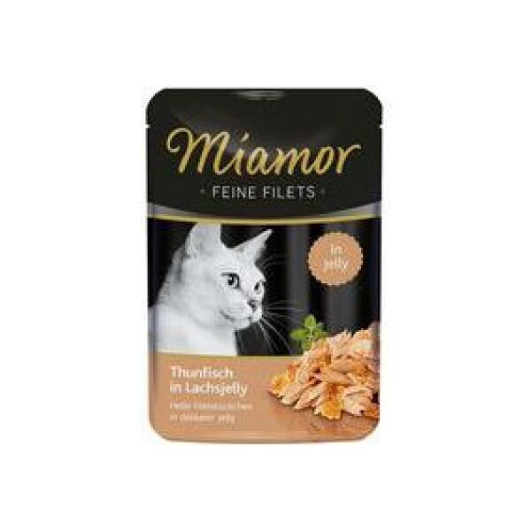 PONTONE Miamor Filet - Tuńczyk/Łosoś 100g Saszetka