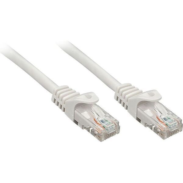 Lindy Patchcord Cat6, U/UTP, 2m, szary (48163)