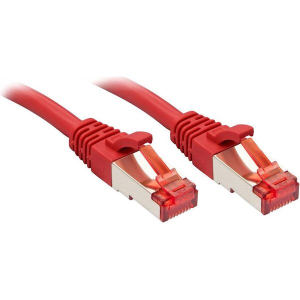 Lindy Patchord Cat6, S/FTP, 1m, czerwony (47732)