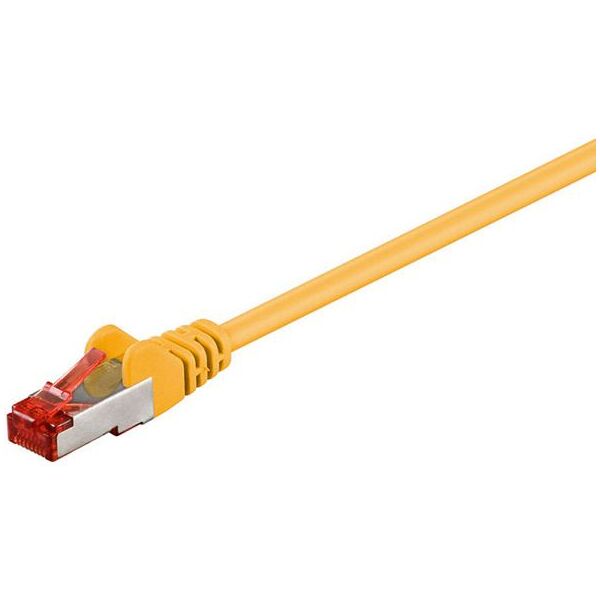 Patchcord CAT6, S/FTP 2m, żółty (68301)