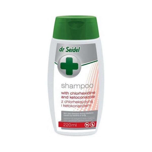 Dr Seidel Szampon z chlorheksydyną i ketokonazolem 220ml