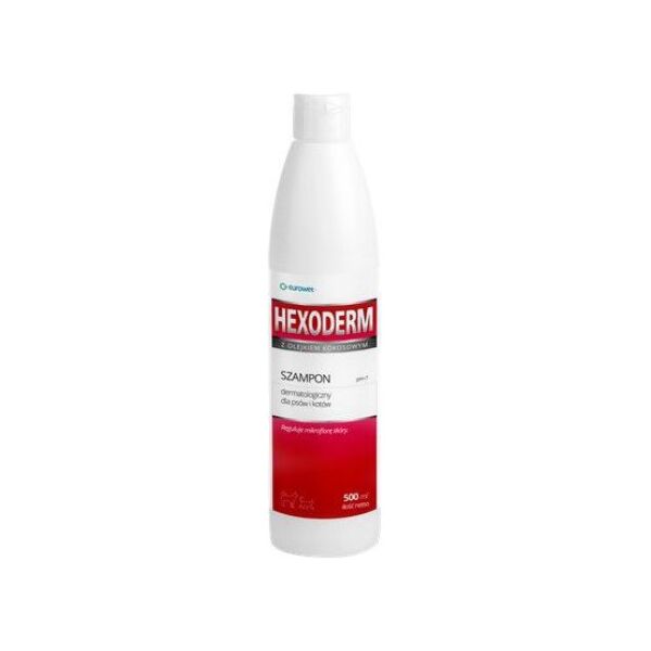 EUROWET Hexoderm - szampon dermatologiczny 500ml
